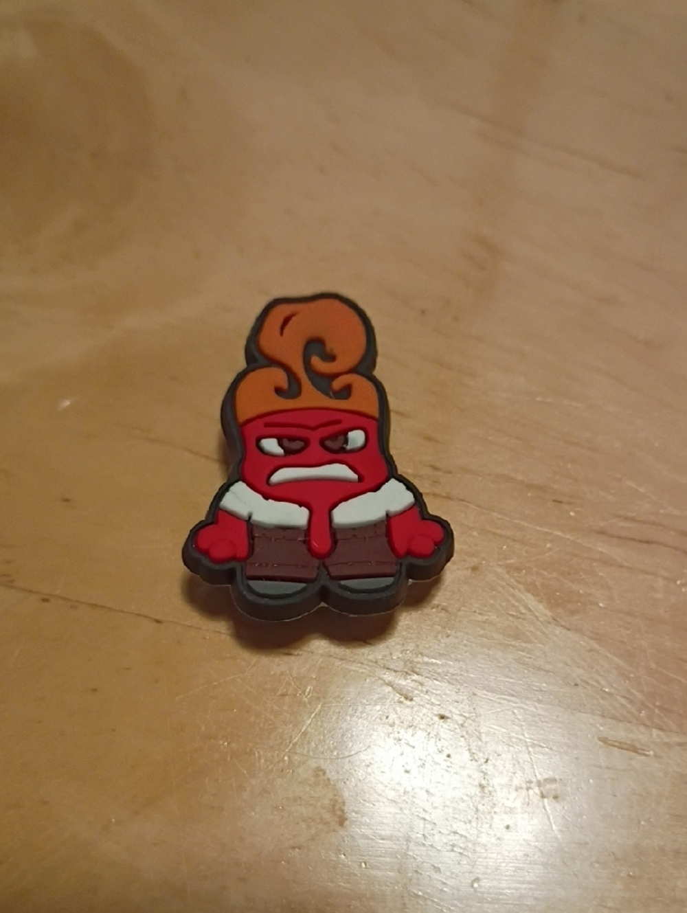 10 for $10 Jibbitz Croc Charms - Anger Inside Out Character 2 - New Shoe Charms
